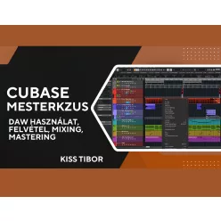  Cubase Mesterkurzus (ONLINE VIDEÓS TANANYAG)