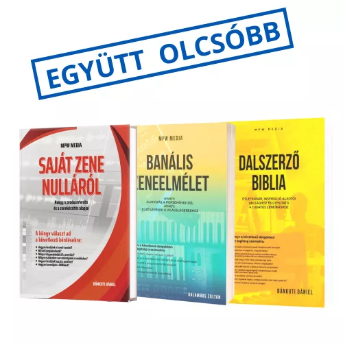 Saját zene nulláról - könyvcsomag