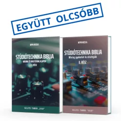 Stúdiótechnika Biblia I-II. könyvcsomag